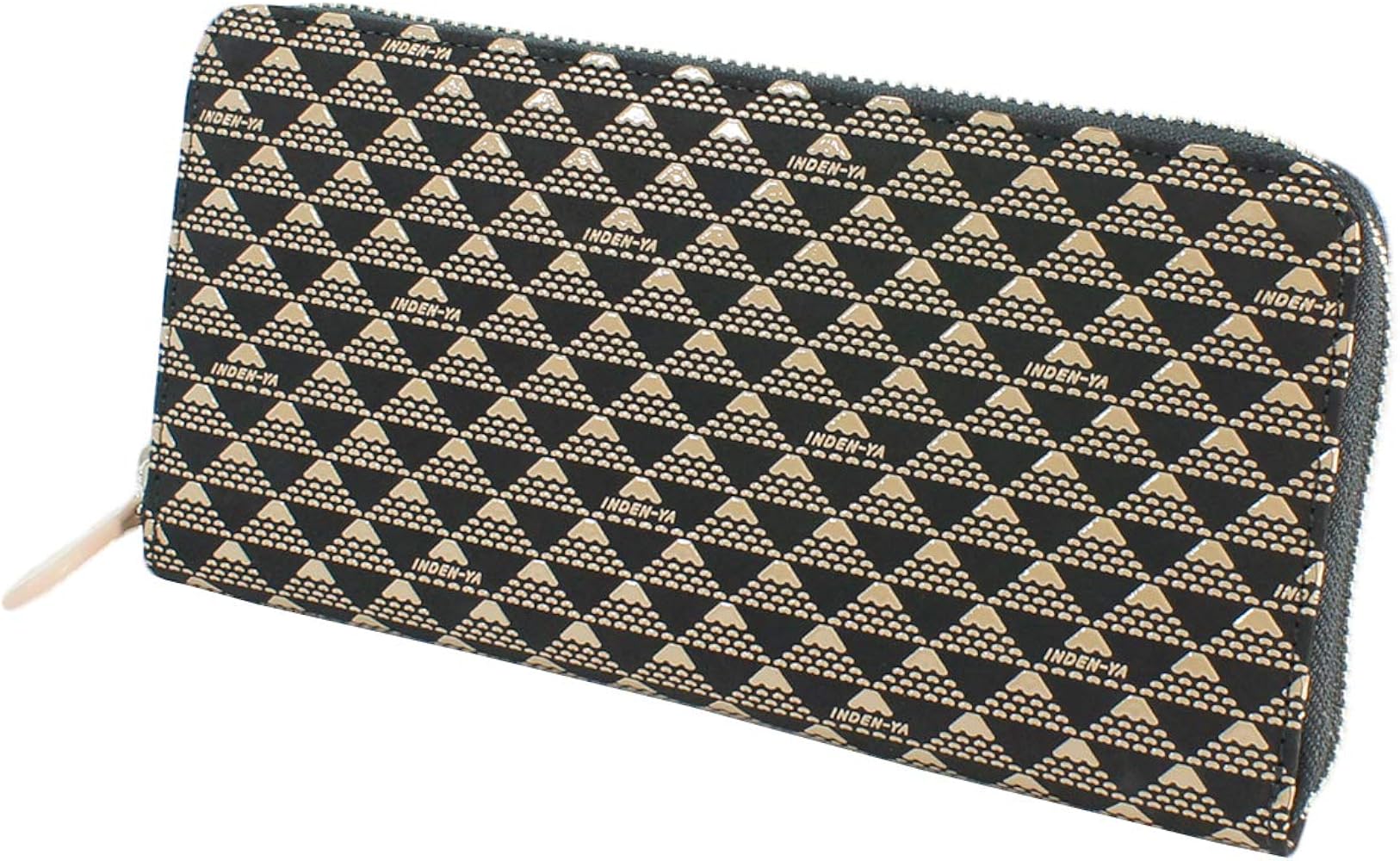 Amazon | [印傳屋] 印伝 長財布 ラウンドファスナー 鹿革 たかね