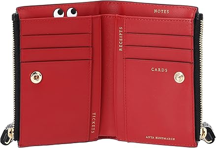 Amazon | [アニヤ・ハインドマーチ] 二つ折り財布 Small Double Zip