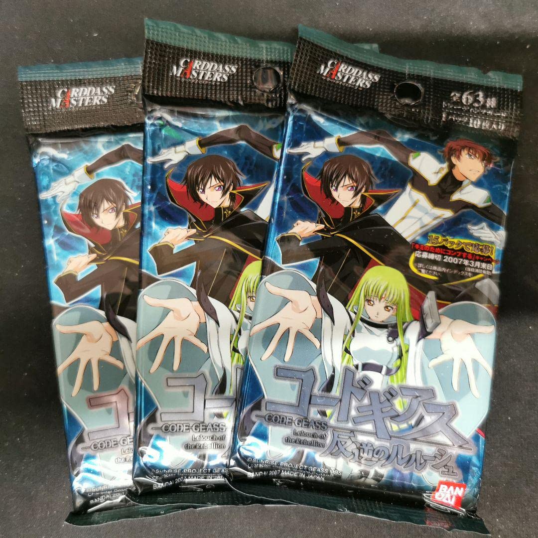 コードギアス反逆のルルーシュ カードダスマスターズ未開封BOX【2868