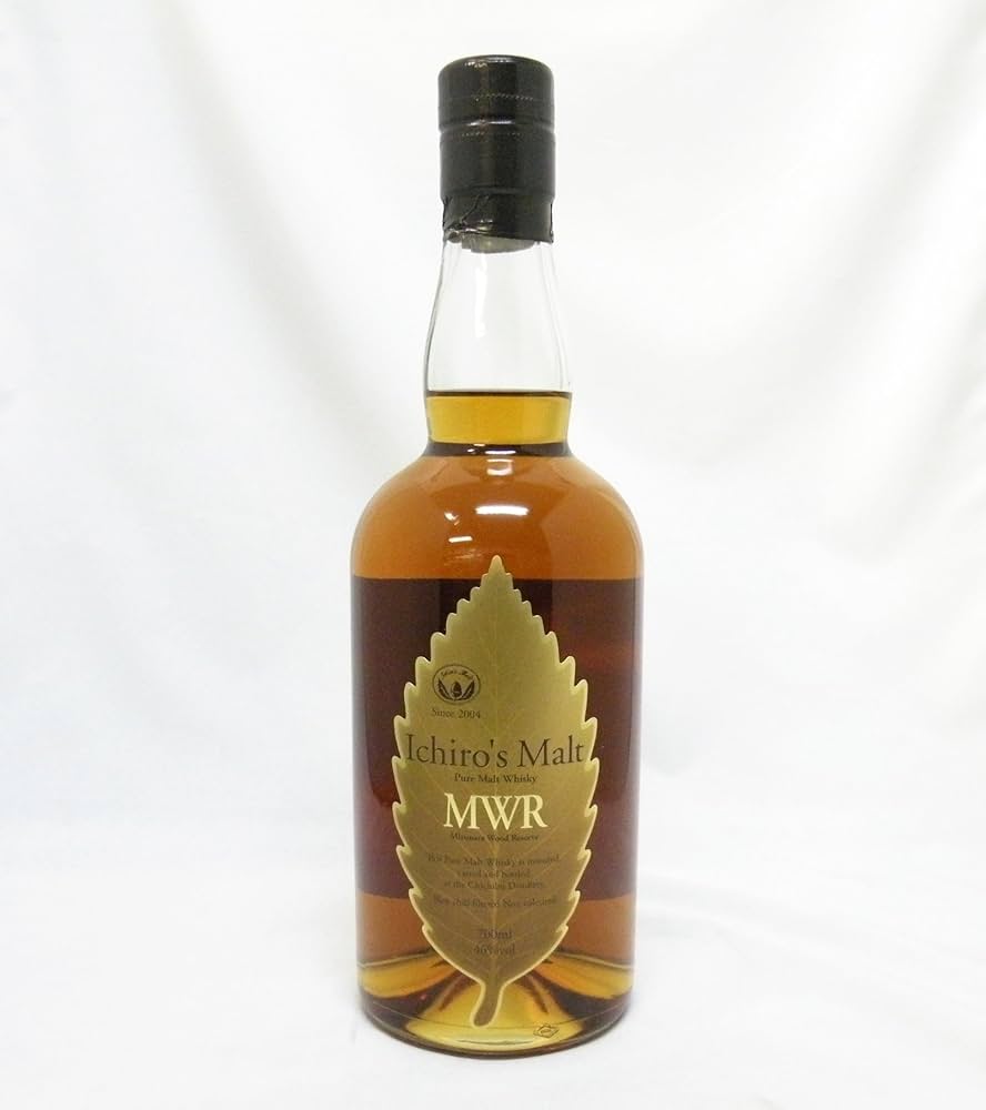 Amazon.co.jp: Ichiro's Malt Mizunara Wood Reserve MWR Leaf Label