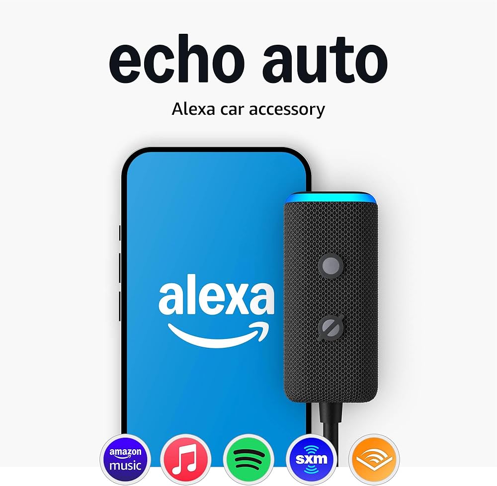 Echo Auto Smart Speaker | 2nd Gen | 2022 Release | Amazon