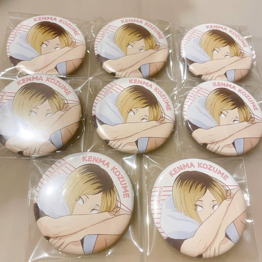 ハイキュー 孤爪研磨 研磨 原作 オールスター缶バッジ オル缶