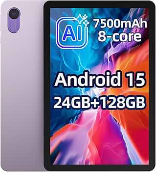 Amazon.com : plimpton 10 Inch Android 15 Tablet 2025, 24GB RAM (8+