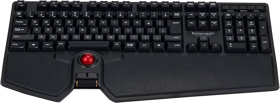 Amazon.co.jp: エレコム USB トラックボール付キーボード ワイヤレス