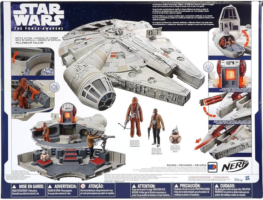 Amazon.co.jp: Star Wars スターウォーズ ミレニアムファルコン （立体