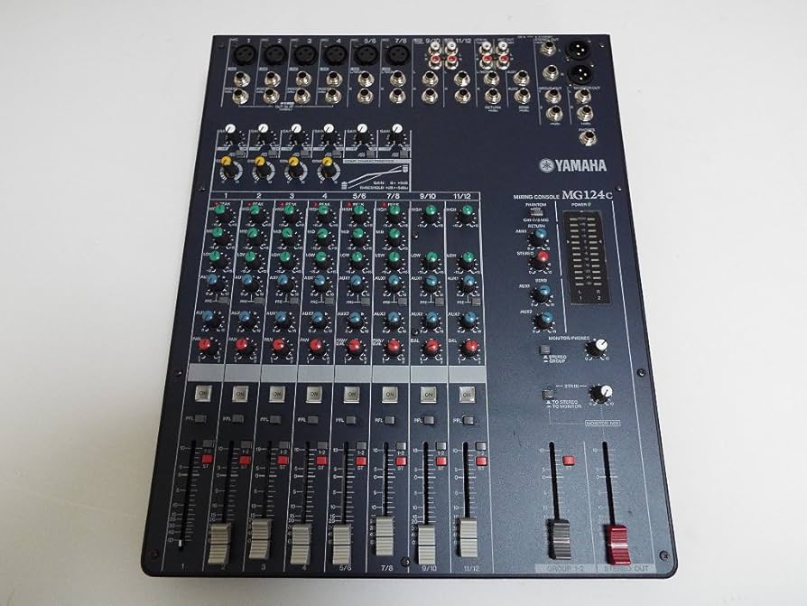 Amazon | ヤマハ ミキシングコンソール MG124C | ミキサー | 楽器