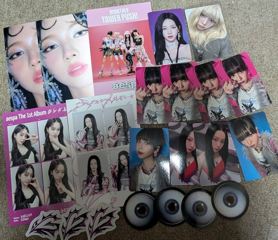 aespa カリナ トレカ グッズ セット Amazon.co.jp: aespa エスパ
