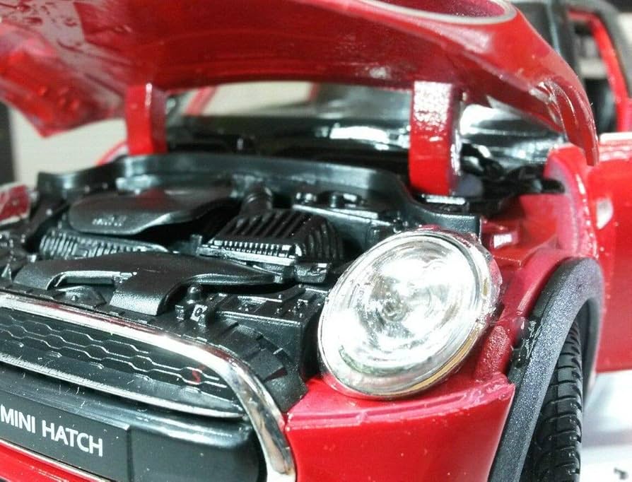 BMW Minicooper レッド ミニカー 2ド 1:24 BMW Minicooper レッド