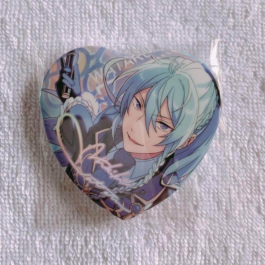 あんスタ 中国限定 願望缶 ハート缶バッジ fine 英智 渉 桃李 弓弦