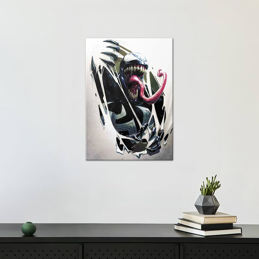 ヴェノム ポスター Displate 限定 メタルポスター 蓄光 MARVEL