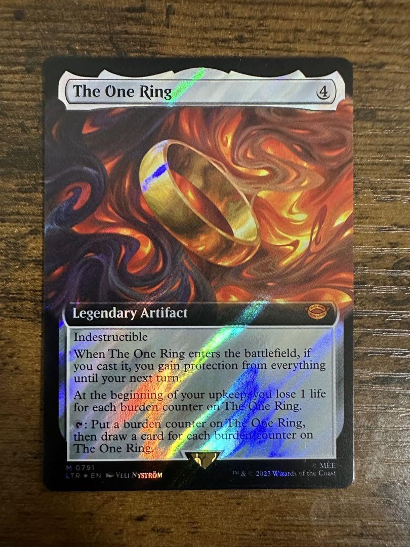 一つの指輪 / The One Ring 英語 MTG 一つの指輪 英語版 foil 一つの