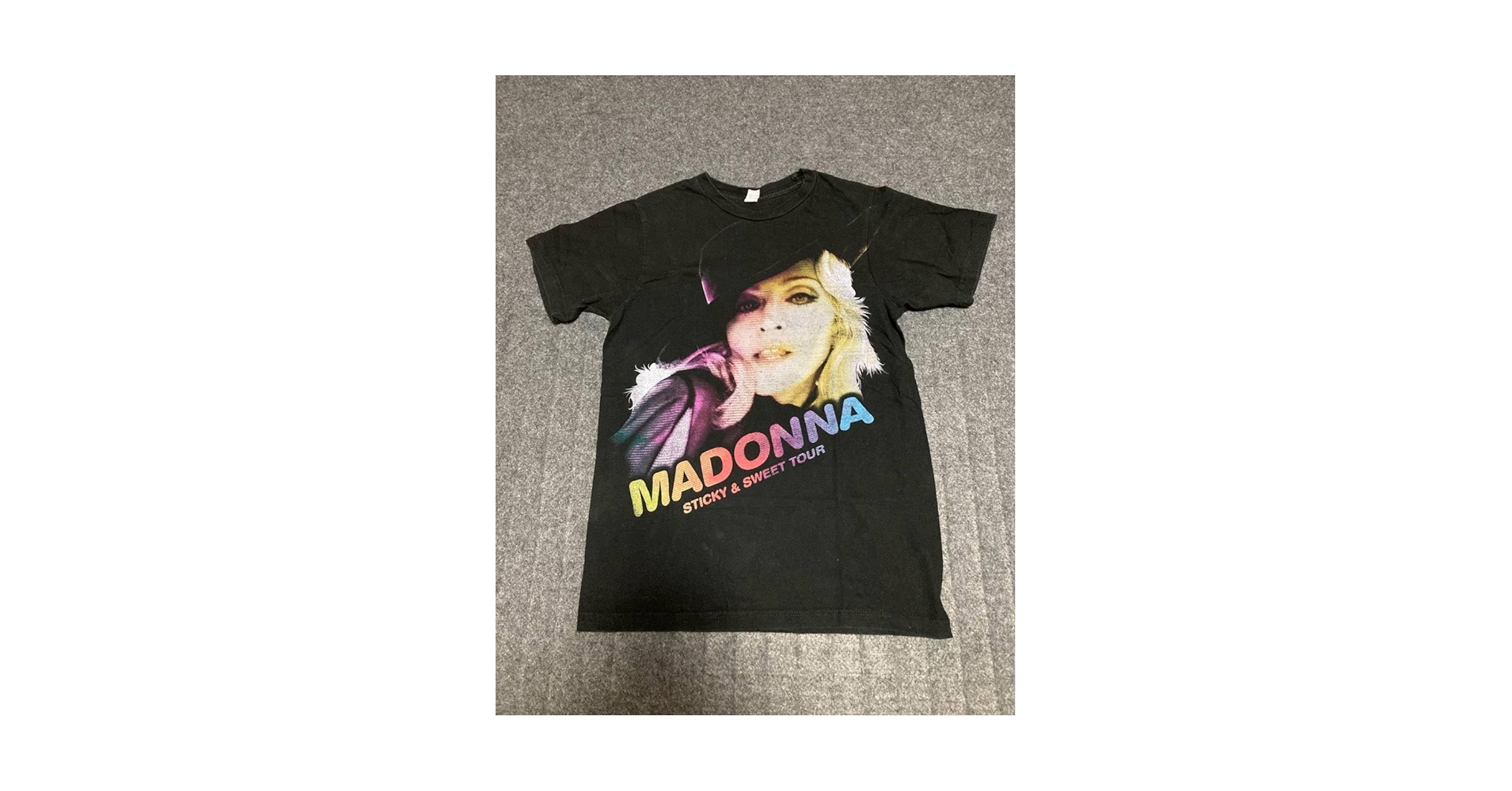 マドンナ Sticky & Sweet Tour マイアミ公演 限定 Tシャツ 新品