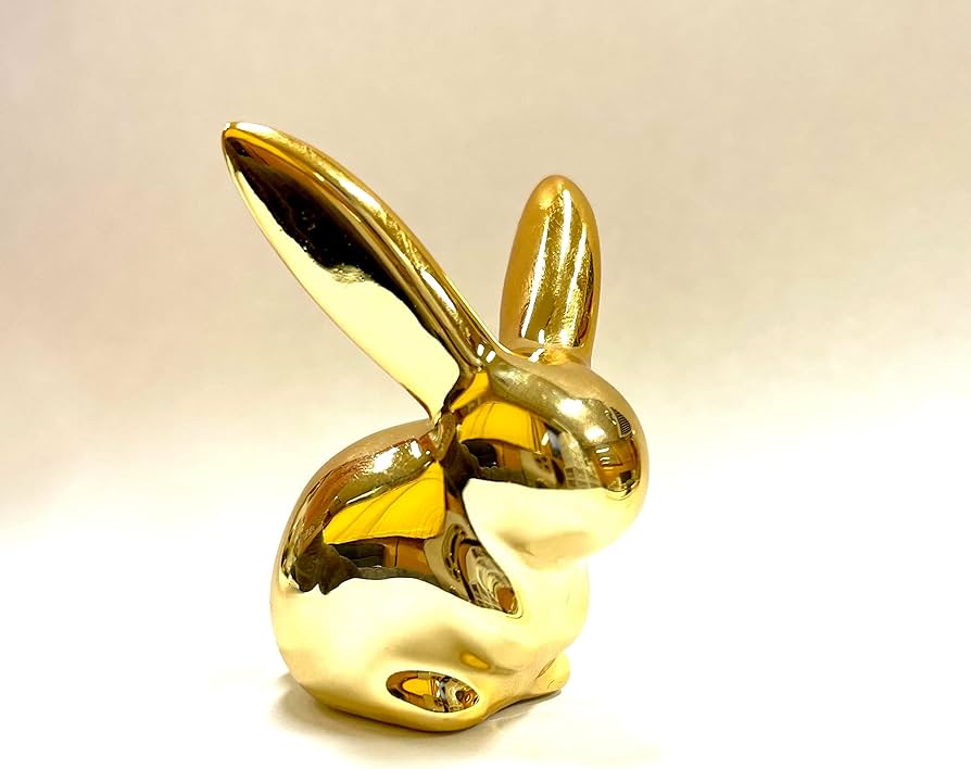 Amazon.co.jp: 【 金運 招き アニマル 】02. 招き兎 ウサギ 縁起 大吉