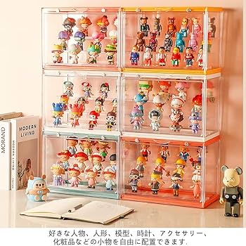 Amazon.co.jp: ホビー用収納ケース フィギュアボックス ディスプレイ