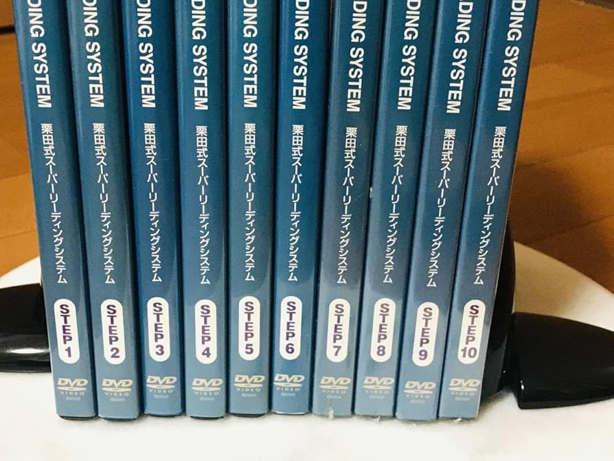 栗田式速読 SRSスーパーリーディングシステム 初級 中級 上級セット