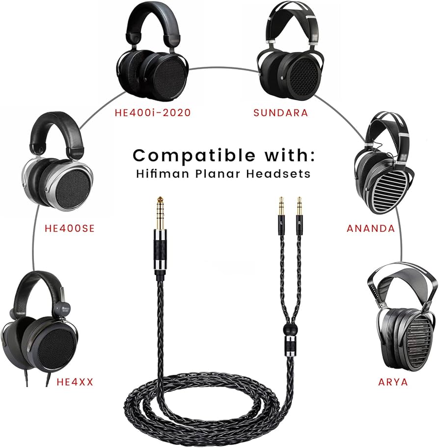 HIFIMAN SUSVARA バランスケーブルおまけ ヘッドホン HIFIMAN SUSVARA