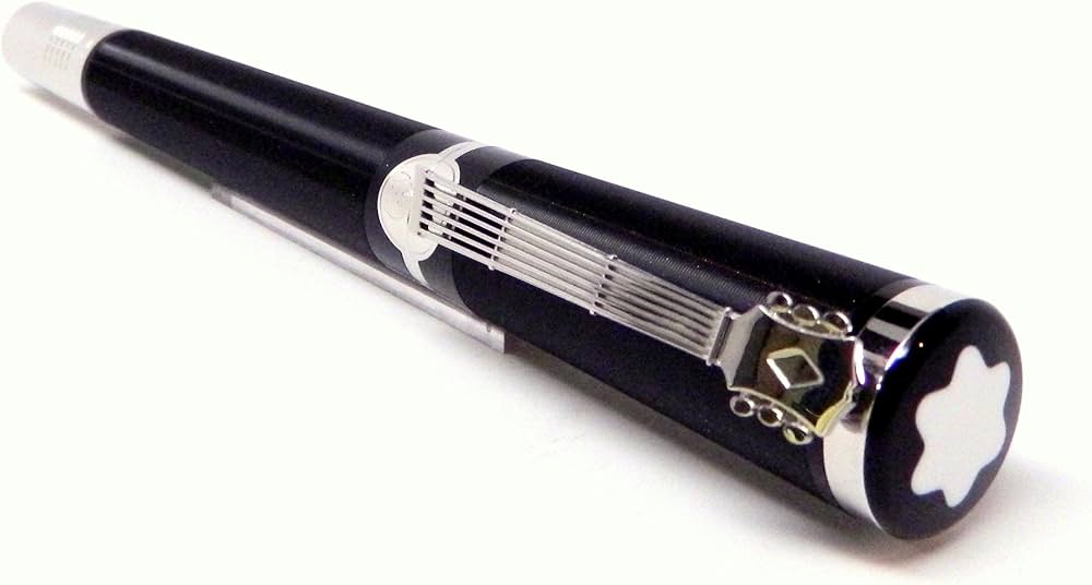 Amazon | Montblanc ローラーボールペン ブラック モデル 105809