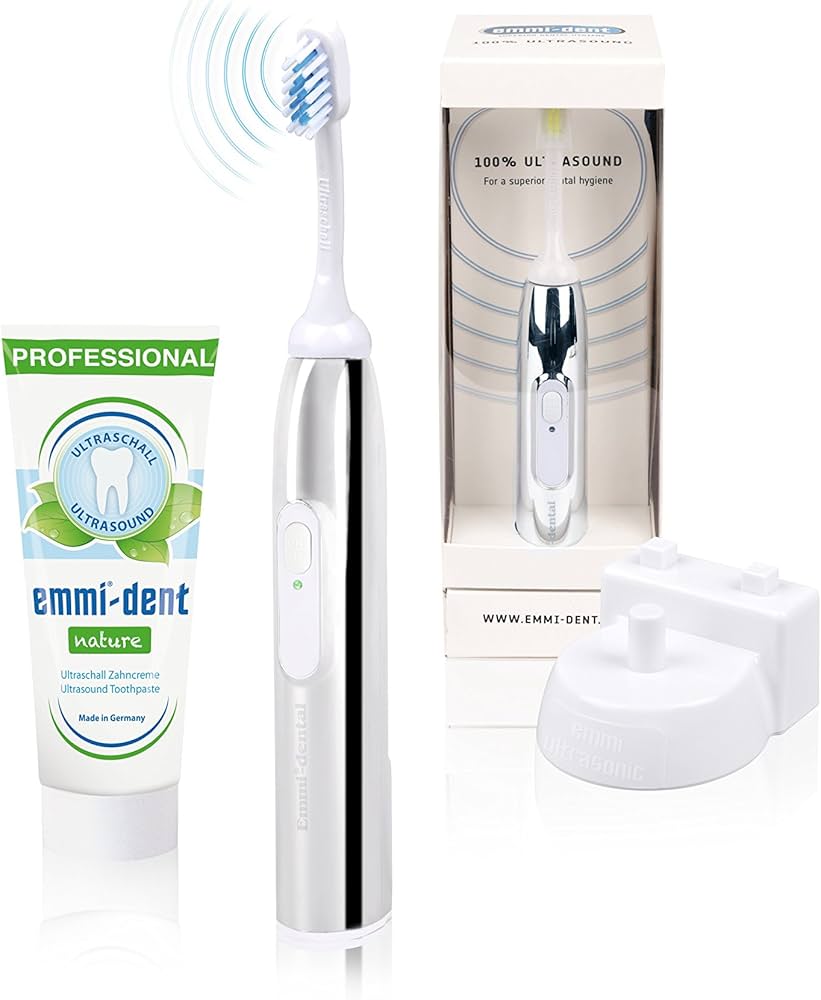 Amazon.co.jp: エミデント 超音波電動ハブラシ スターターセット