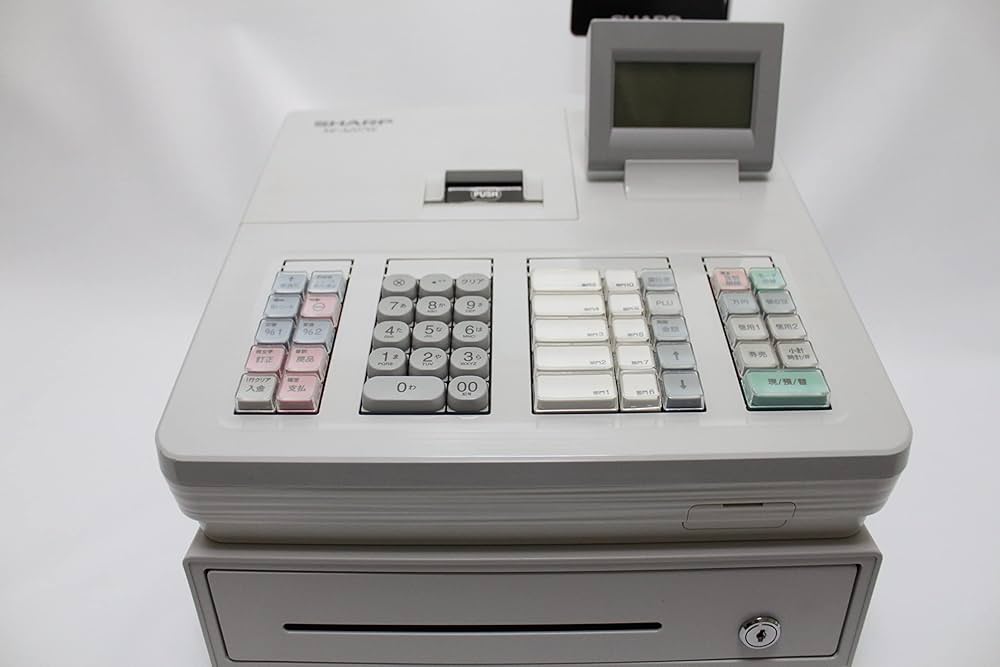 22年製】SHARP シャープ 電子レジスタ XE-A207