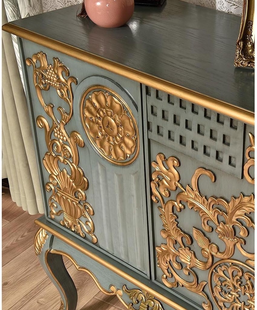 北欧・キャビネット・フラップ 天然木 フレンチ フレンチカントリー