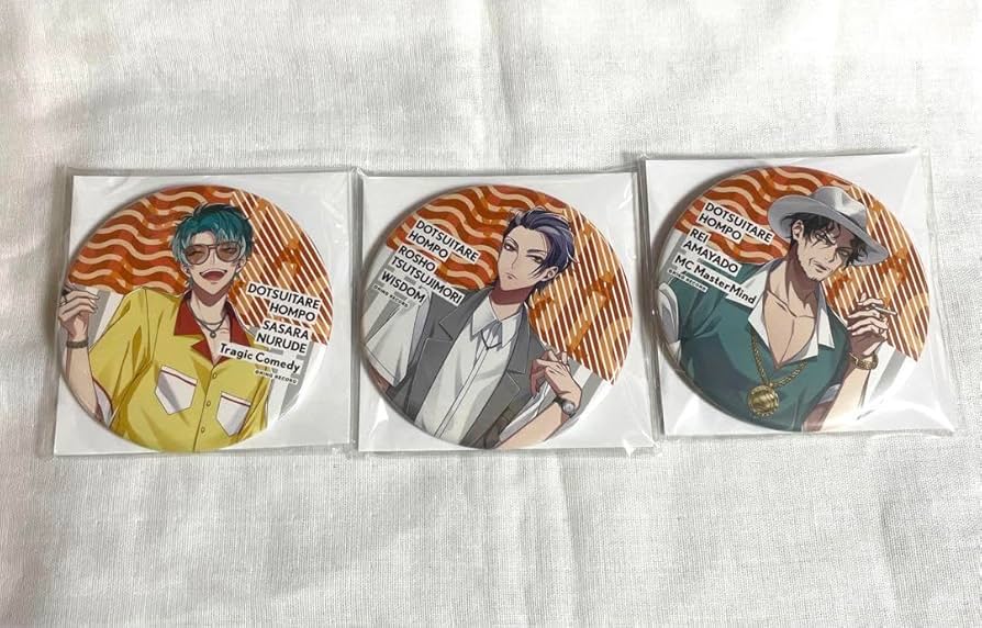 どついたれ本舗 ヒプマイ オオサカ 特典 缶バッジ どついたれ本舗