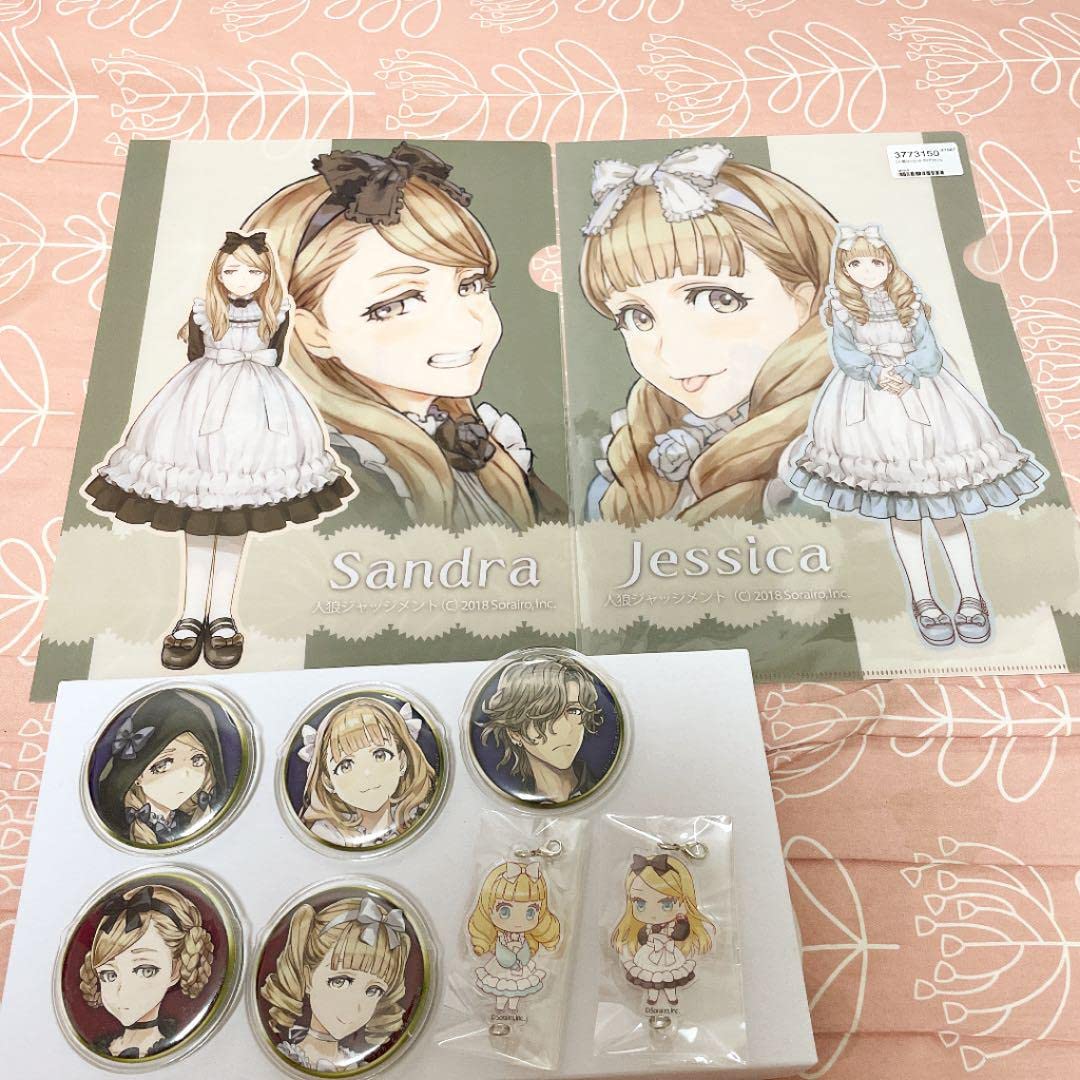 人狼ジャッジメント ダンジョン人狼 缶バッジ ロディ トーマス ローラ