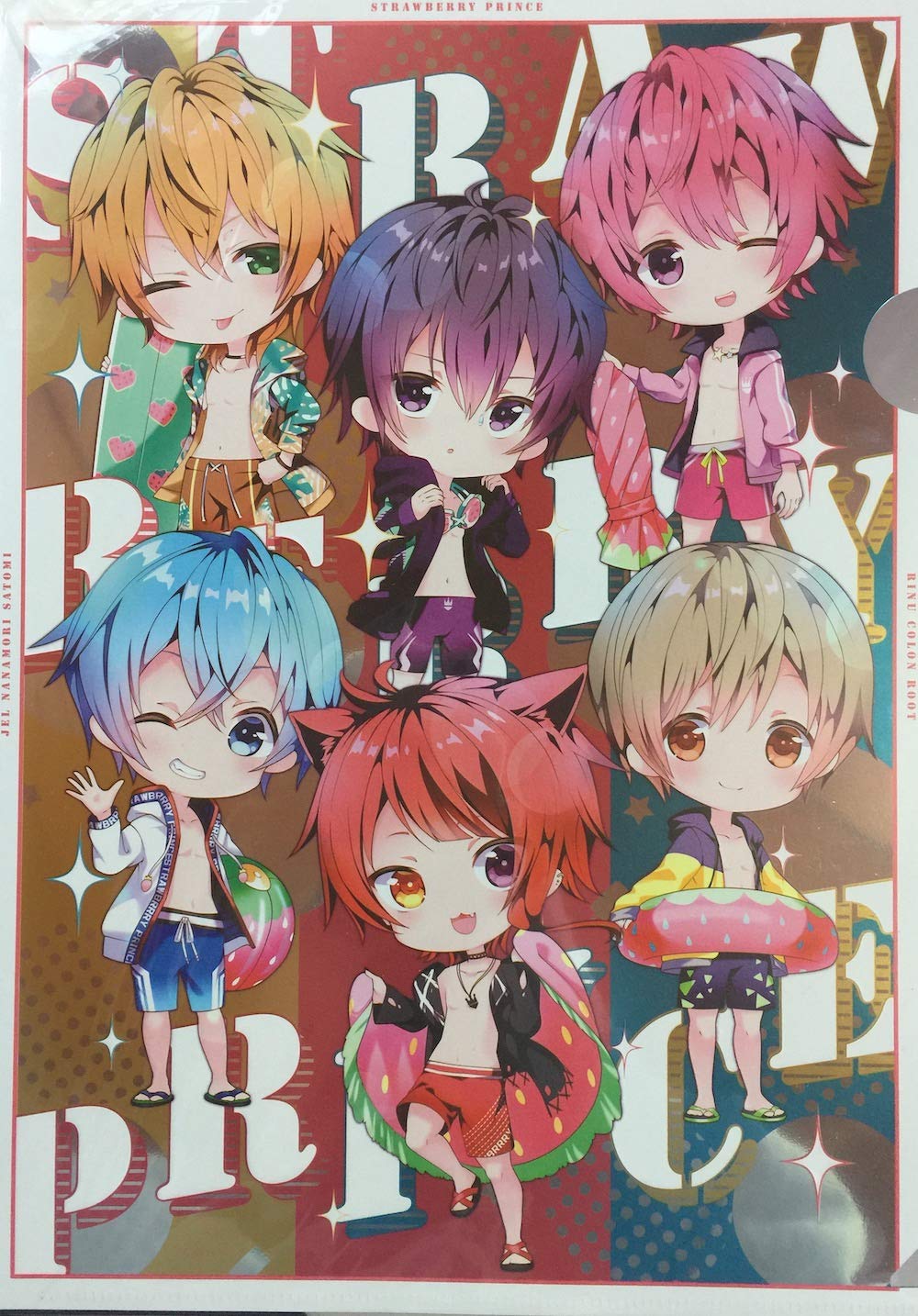 新品☆すとぷり【さとみ】クリアファイル☆水着ver.☆4点セット Amazon.