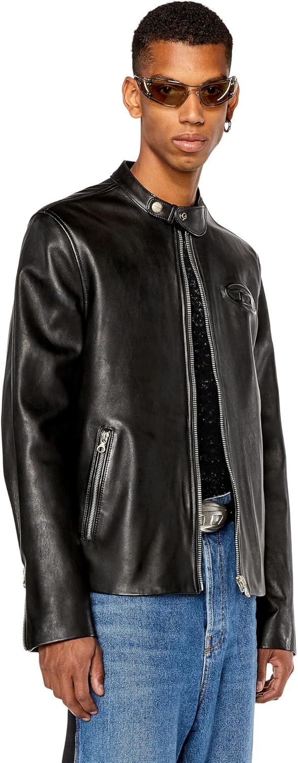 Amazon.co.jp: [Diesel] [ディーゼル] メンズ レザージャケット