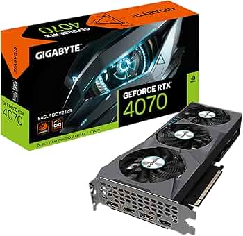 Amazon | GIGABYTE GeForce RTX 4070 Eagle OC V2 12G グラフィック