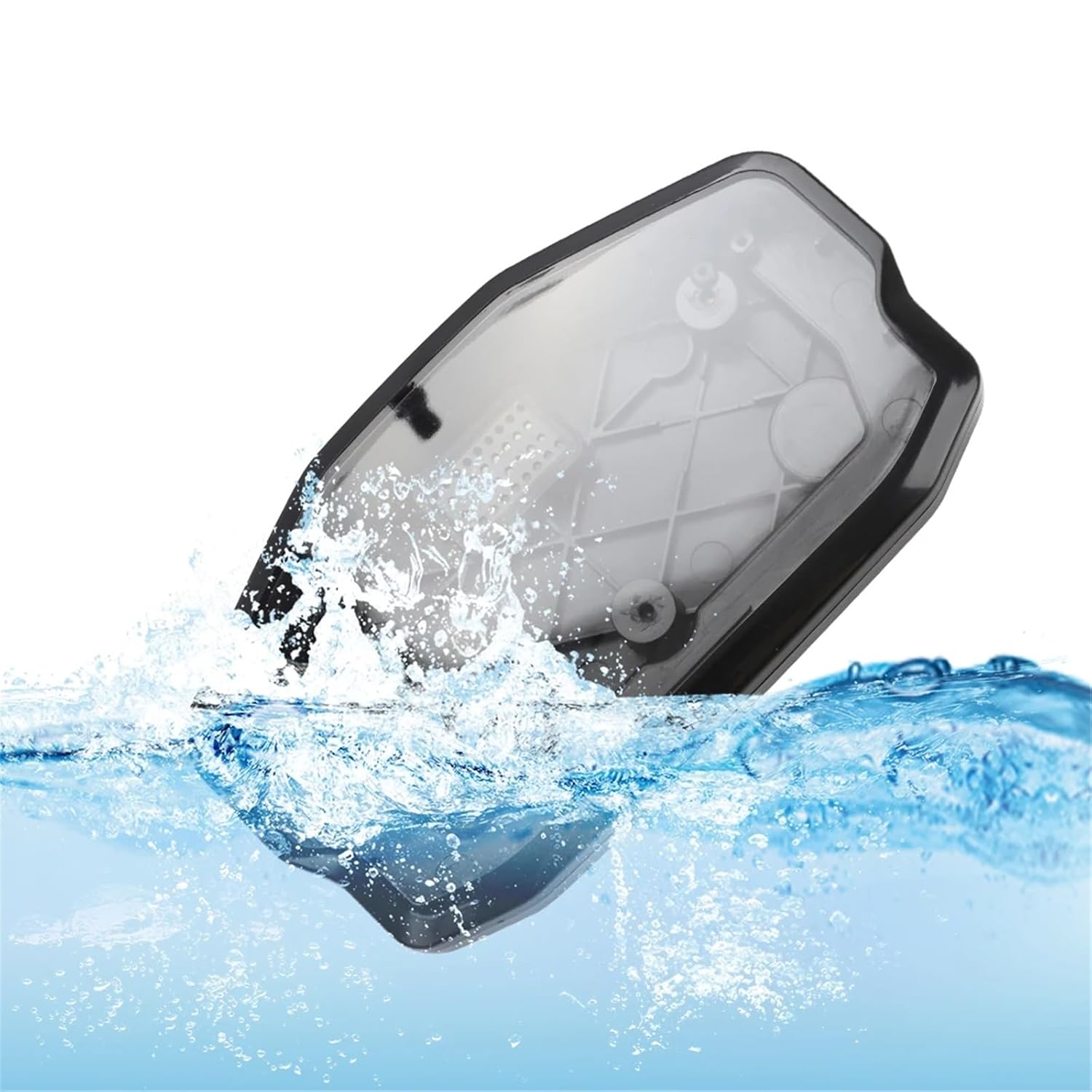 バイクのタコメーター計器 オートバイダッシュボードカバー ブラック