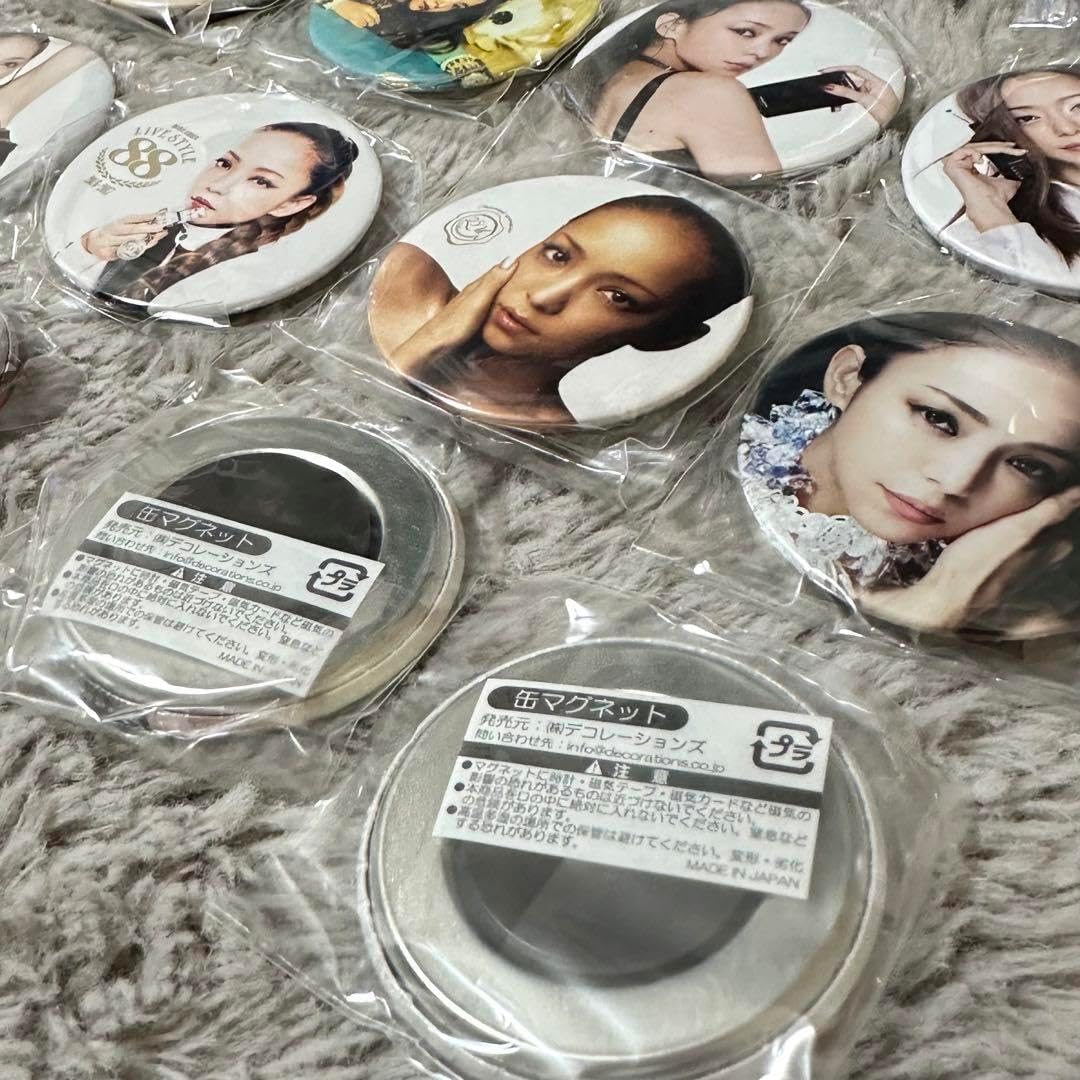 安室奈美恵 Finalspace Finally ガチャ 缶マグネット namie amuro