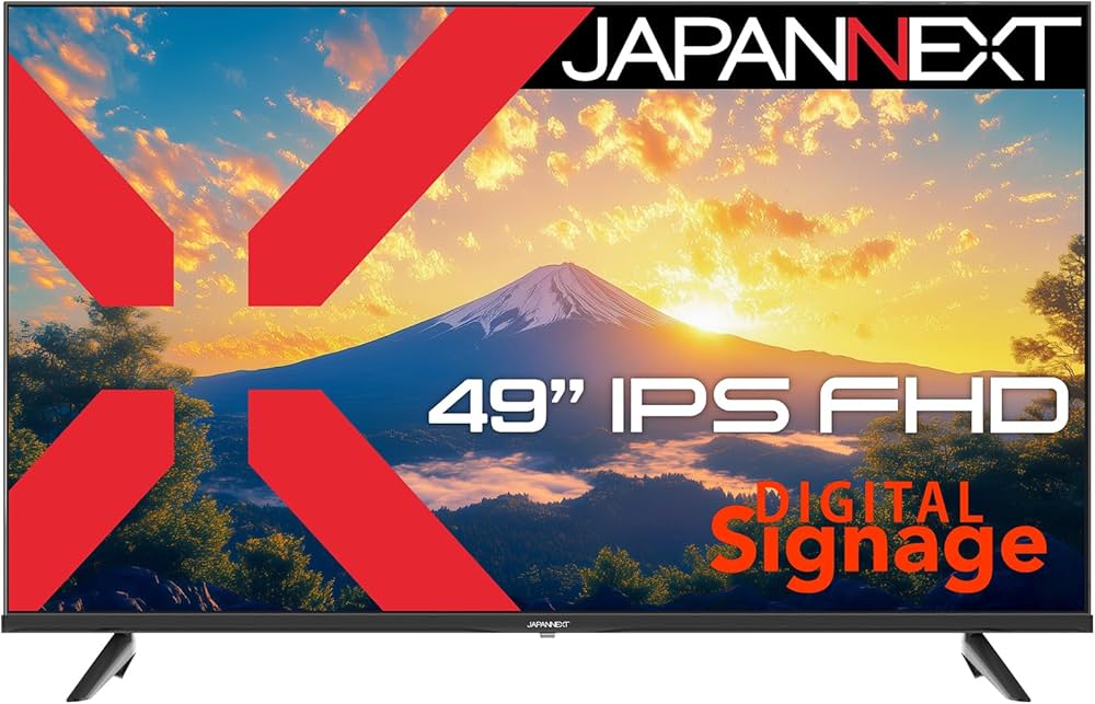 Amazon.co.jp: JAPANNEXT 49インチ IPSパネル搭載 フルHD(1920x1080