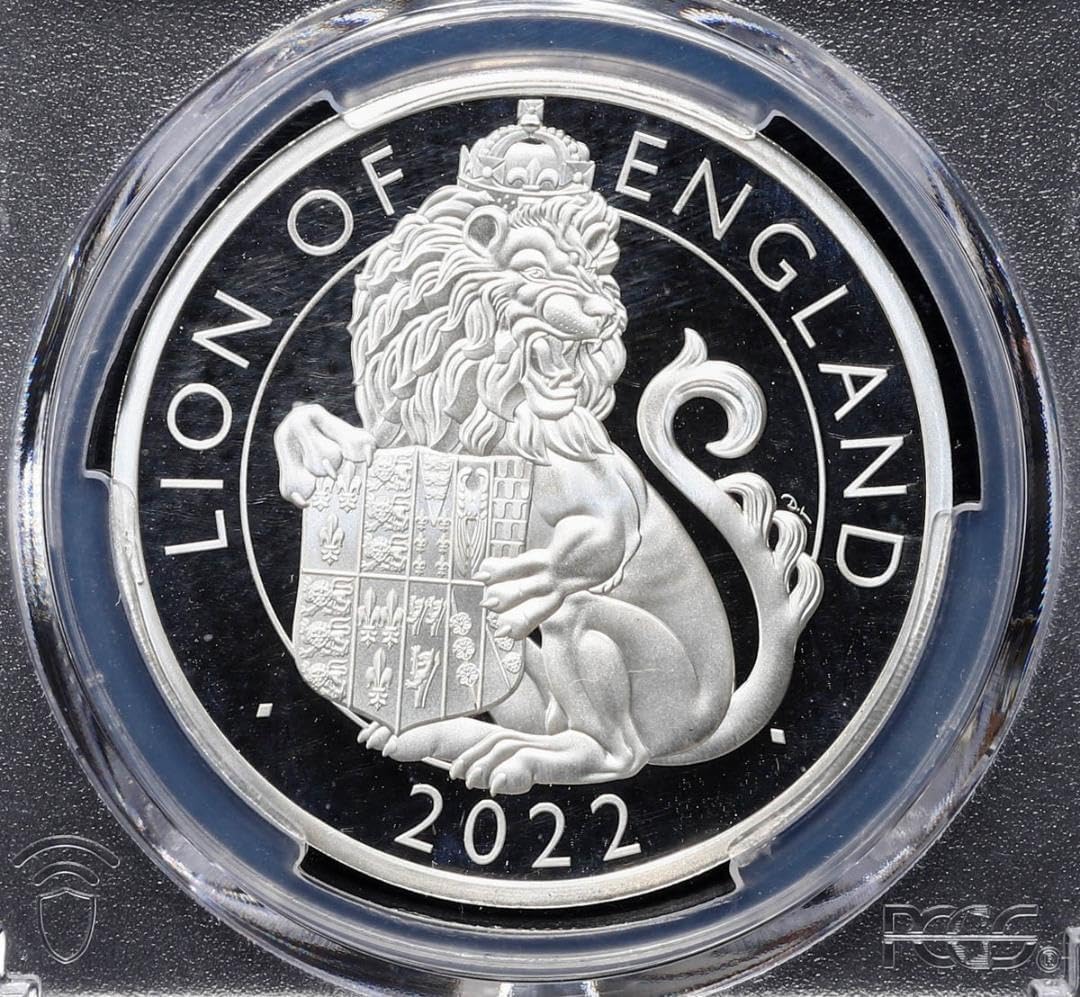 PCGS PR69 チューダービースト イングランドのライオン 2022 【公式通販】