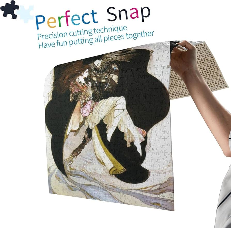 Amazon | 天野喜孝図 1000ピ 木製パズルジグソー、大人と子供への最高