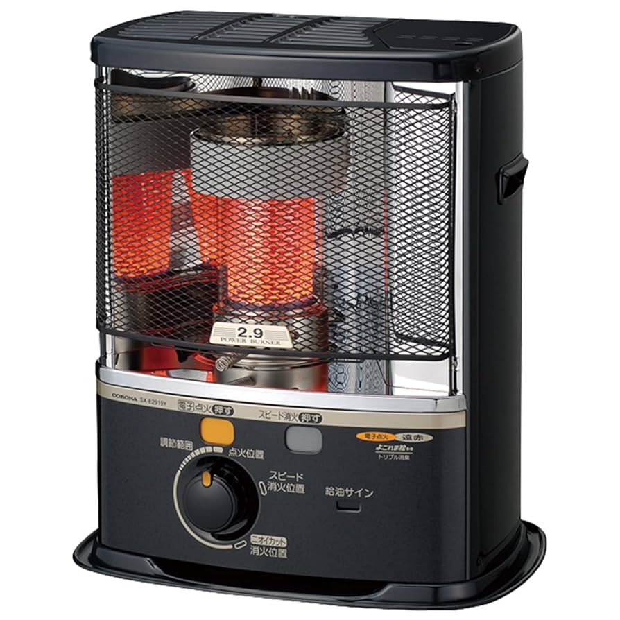 CORONAの石油ストーブ（SX-E3519WY）のご紹介です