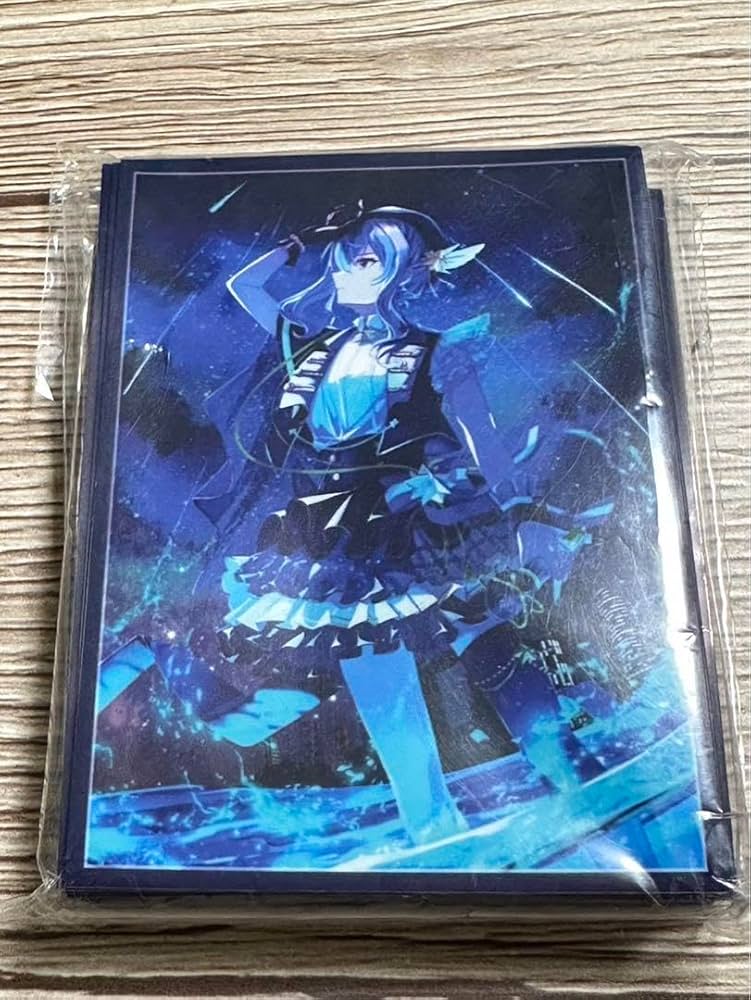 ミッドナイトブルー ホロライブ スリーブ プレイマット こぼかなえる