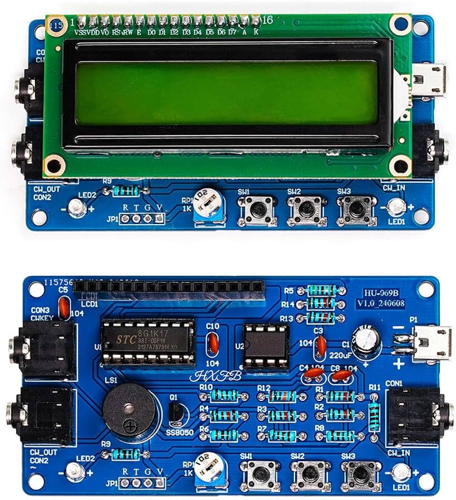 Amazon | TASOJIMA HU-069B CWモールス信号デコーダーUSB 5V電源可変