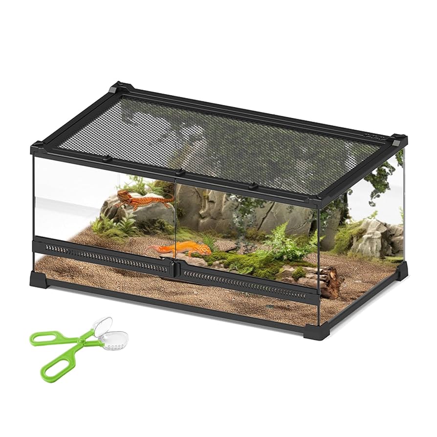 爬虫類 両生類 飼育用ケース 組み立て式 ケージ
