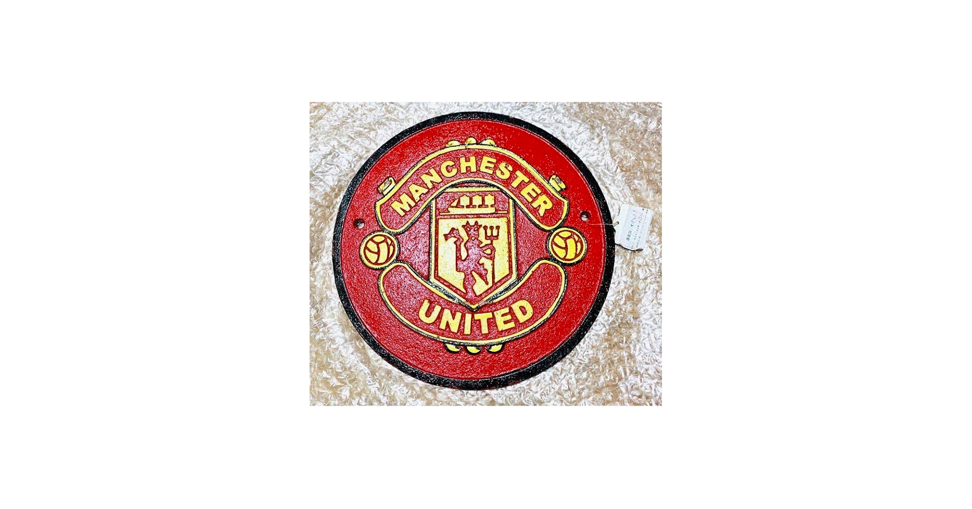 Amazon.co.jp: マンチェスターユナイテッド 壁掛け エンブレム