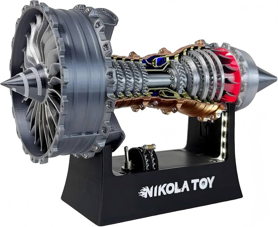 Amazon.co.jp: TR900ターボファンエンジンモデルキット – 1:20スケール