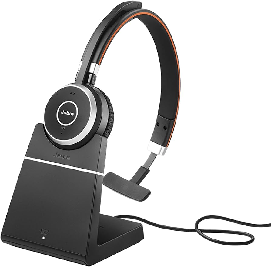 Amazon.com: Jabra Evolve 65 SE Mono Wireless Headset - Bluetooth