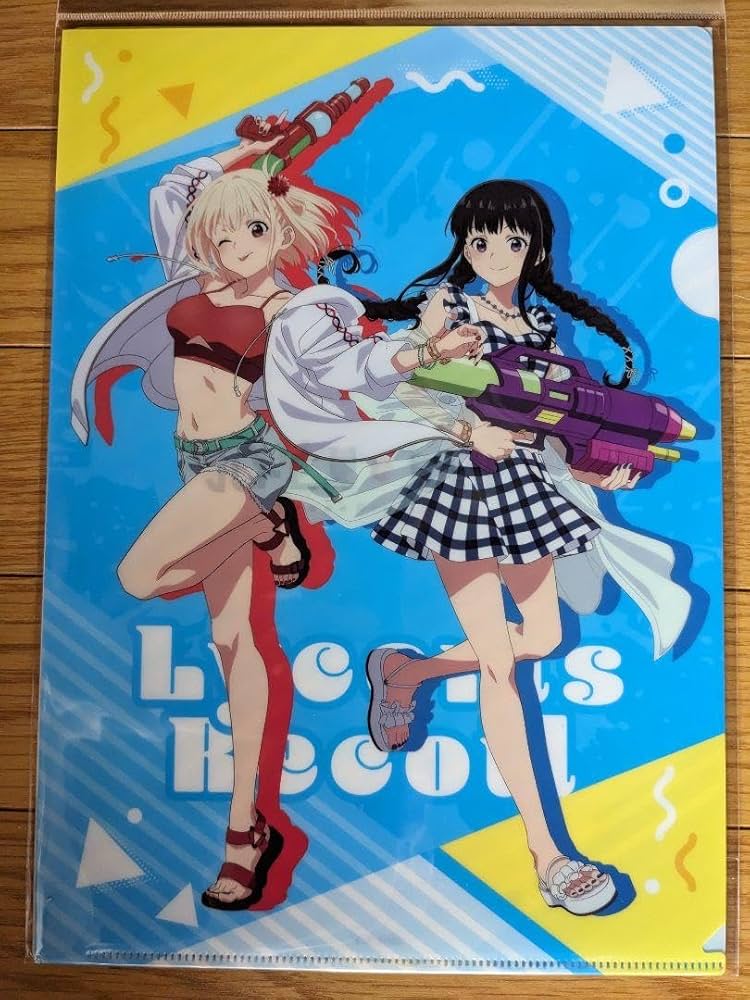 リコリス・リコイル IMIGINOEHON LR いみぎむる クリアファ