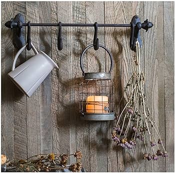 ヴィンテージ ◇ 吊り行灯 ランタン ◇ アイアン 蝋燭立て 燈篭 蔵行灯