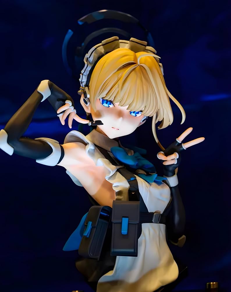 Amazon | 1/4 ガレージキット フィギュア250mm 未塗装 ブルー