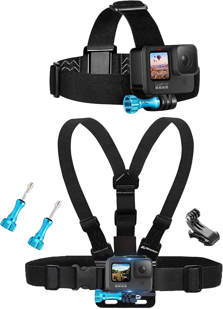 Amazon.com : MiPremium Chest Harness Chesty Mount & Head Strap for
