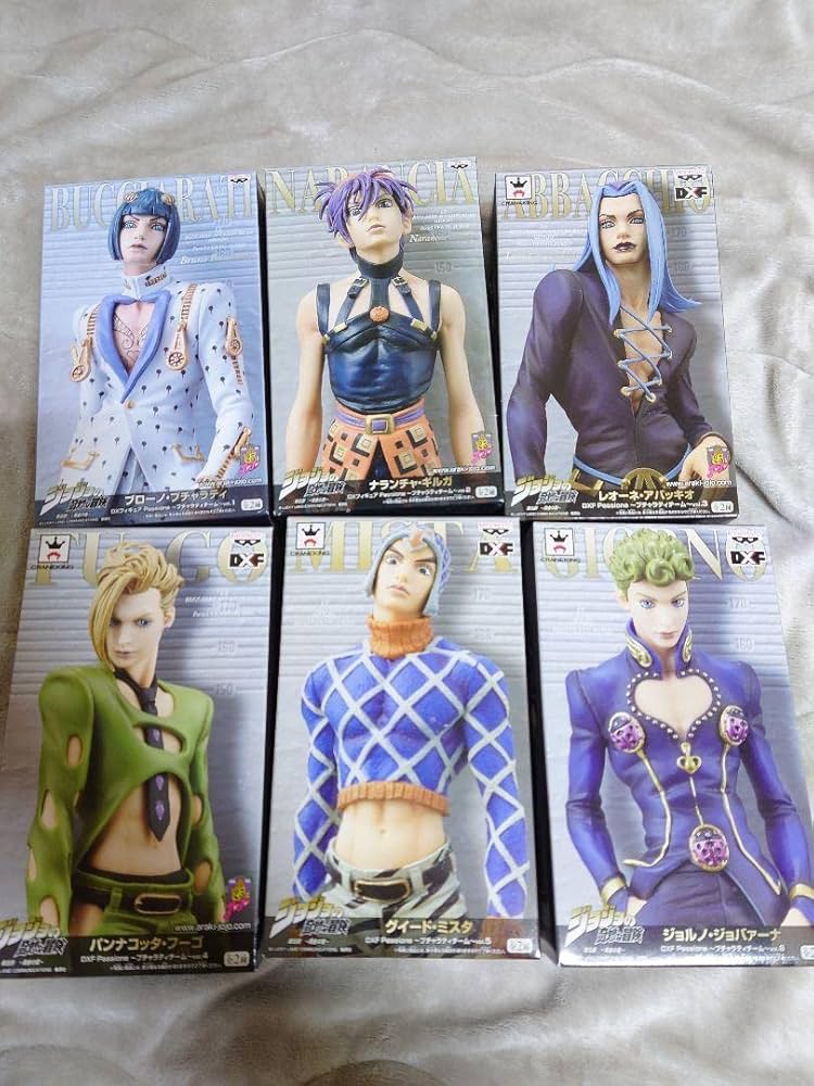 Amazon.co.jp: ジョジョの奇妙な冒険 第5部 パッショーネ 護衛チーム6