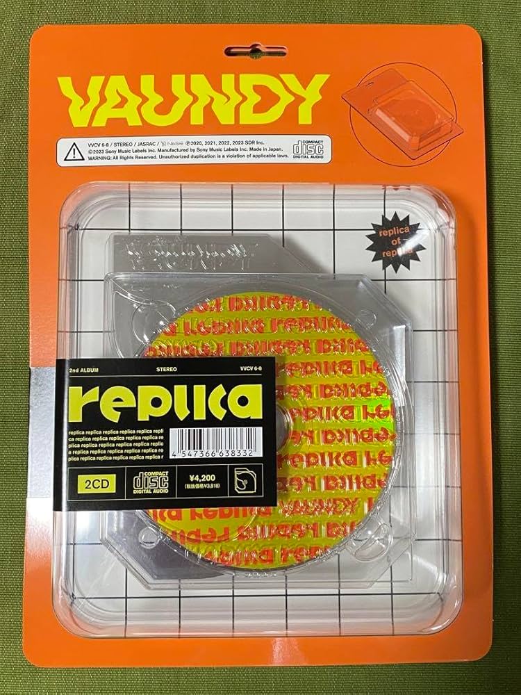 Amazon.co.jp: Vaundy replica CD 完全生産 限定盤 バウンディ