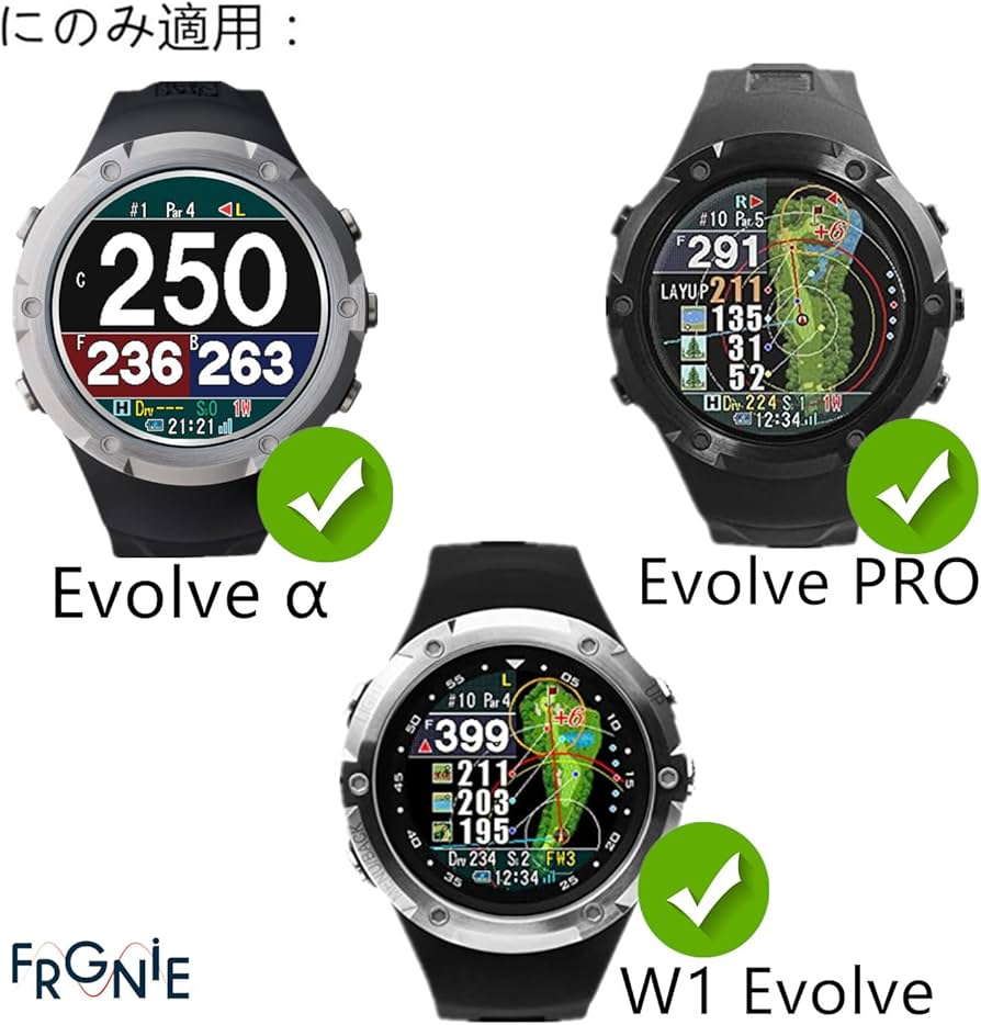 新品☆Shot Navi Evolve α GPS 距離計 保護フィルム付き2 Evolve α