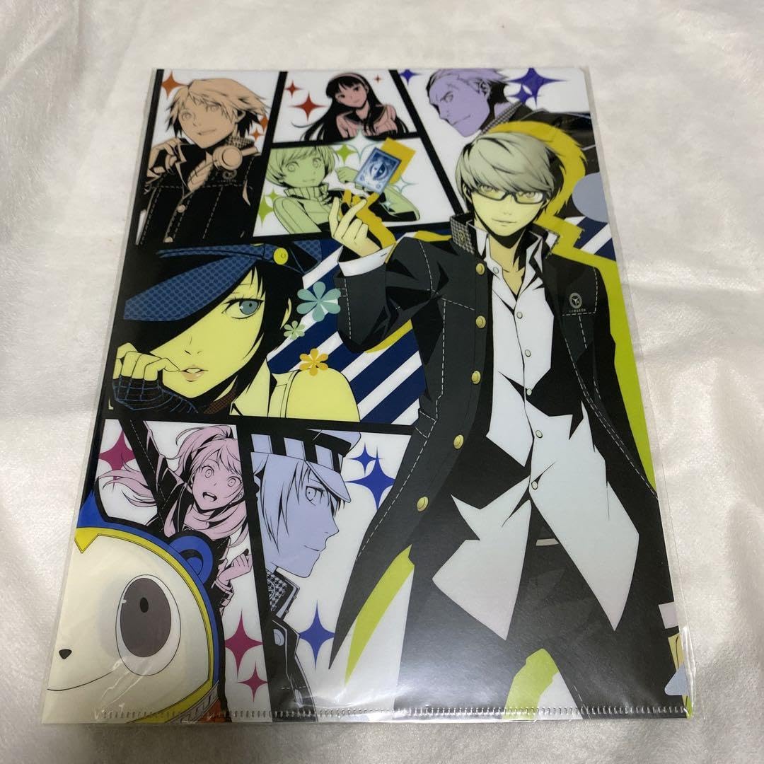 ペルソナ4 テレビデザインクリアファイル 原画20枚 ペルソナ4 テレビ