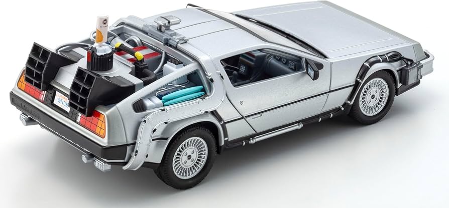 Amazon | WELLY 1/24 デロリアン (BACK TO THE FUTURE II) フライング